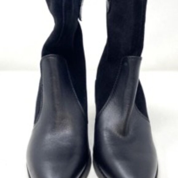 Splendid Raquel Women's Zip Boot Western Style Black Size 6.5 - Picture 4 of 8